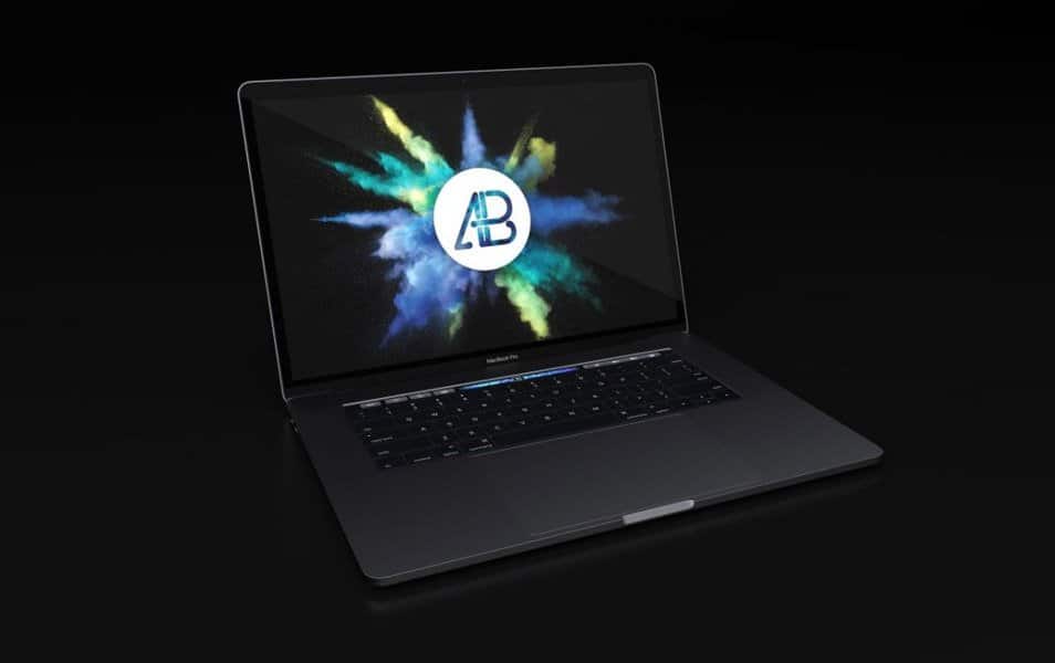 The Ultimate Collection of 2000+ Free Mockup Templates PSD Designs 60 Realistic Space Grey Macbook Pro Mockup