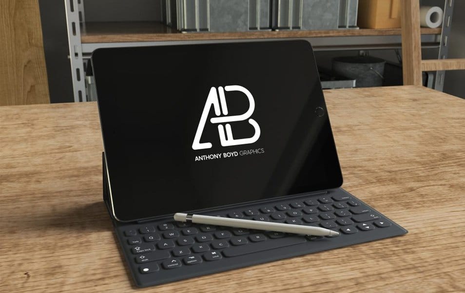 Realistic iPad Pro Mockup