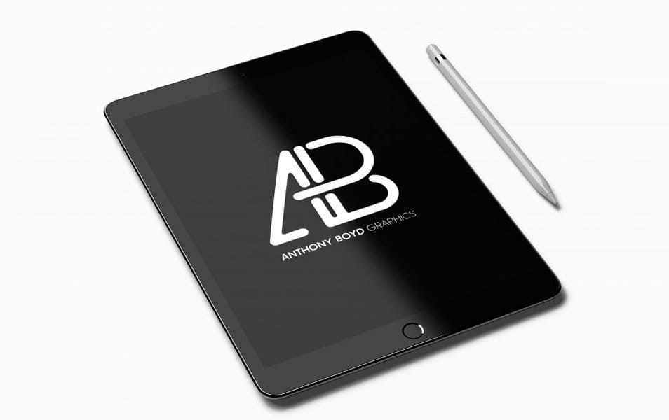 Realistic iPad Pro Mockup