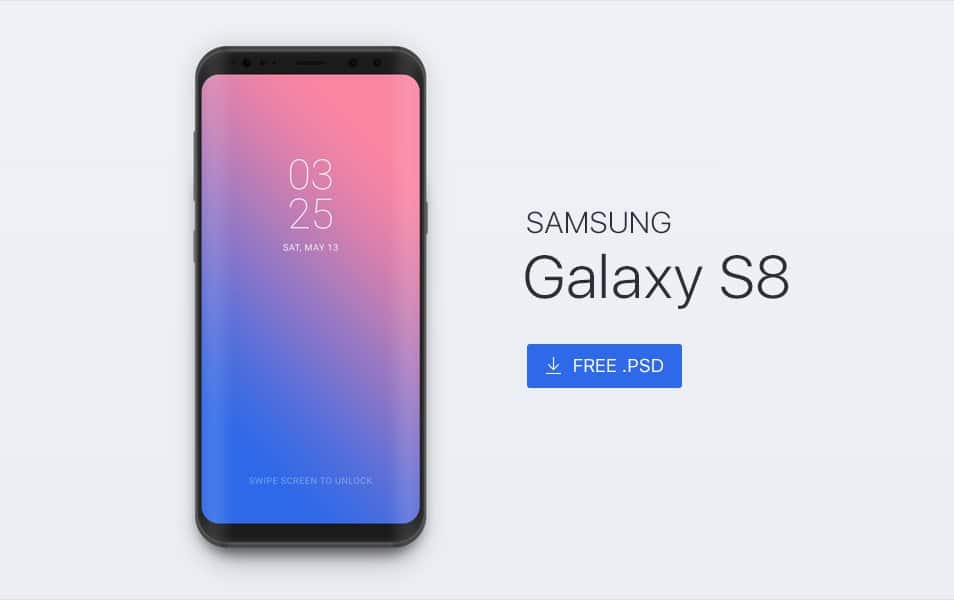 50+ Best Samsung Galaxy S8 Mockup Templates 16 Samsung Galaxy S8 Mockup