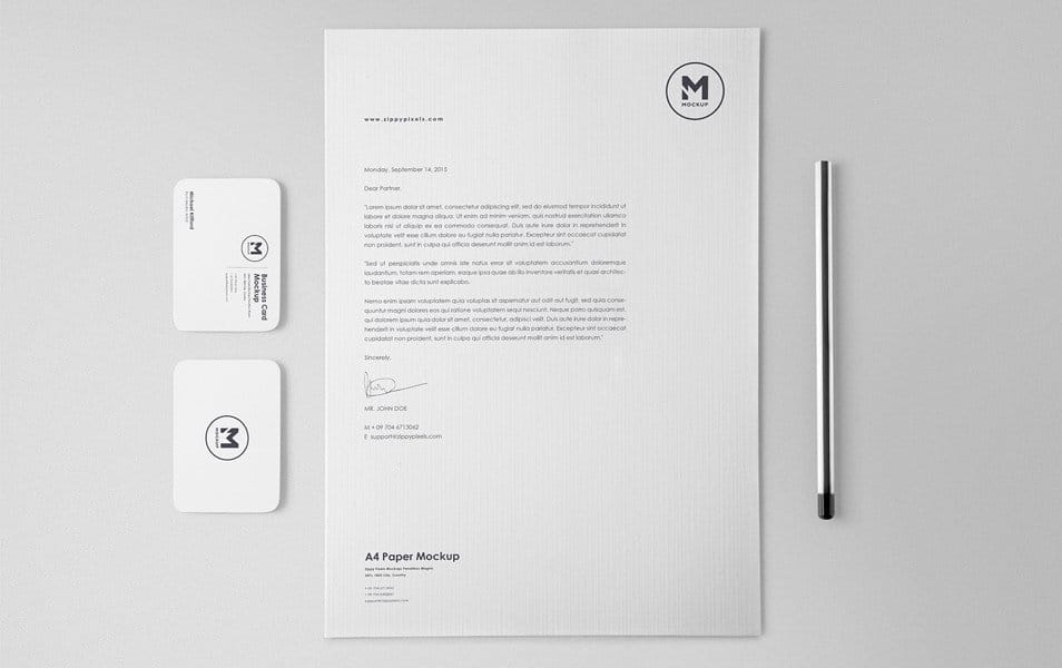 Stunning Free Stationery Mockup Set