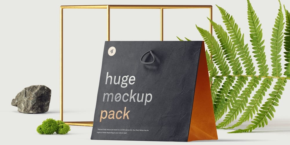 Best Free Scene Creators for Designers 167 Bag Mockup Scene