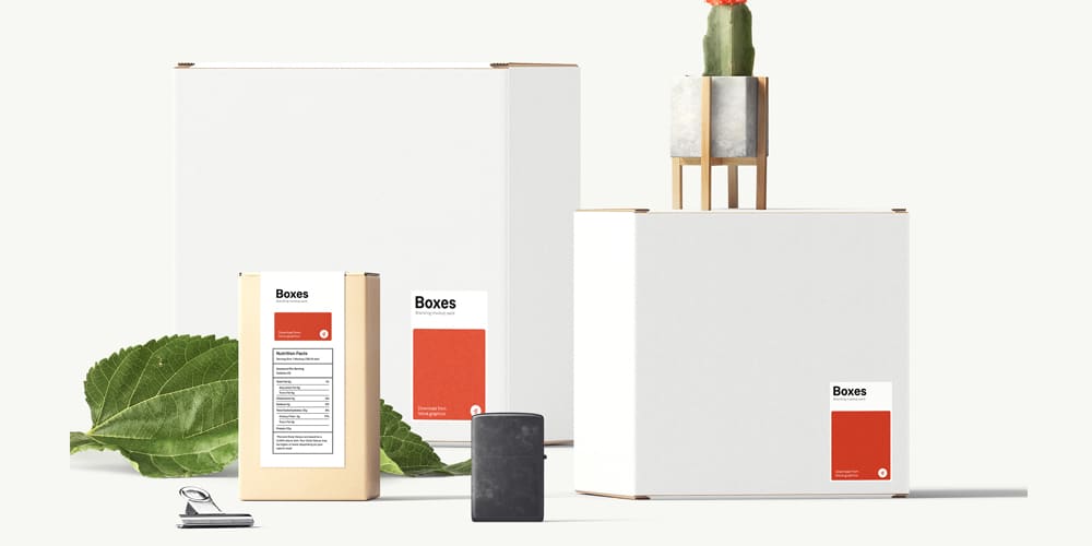 Best Free Scene Creators for Designers 152 Beautiful Boxes Mockup Scene
