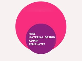Best Free Material Design Admin Templates
