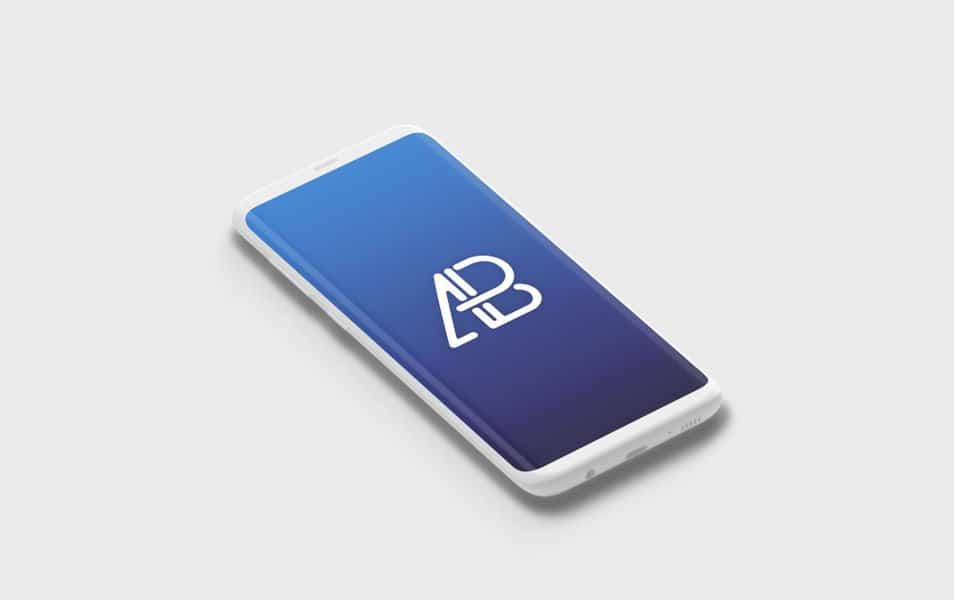 50+ Best Samsung Galaxy S8 Mockup Templates 17 Clay Samsung Galaxy S8 Plus PSD Mockup