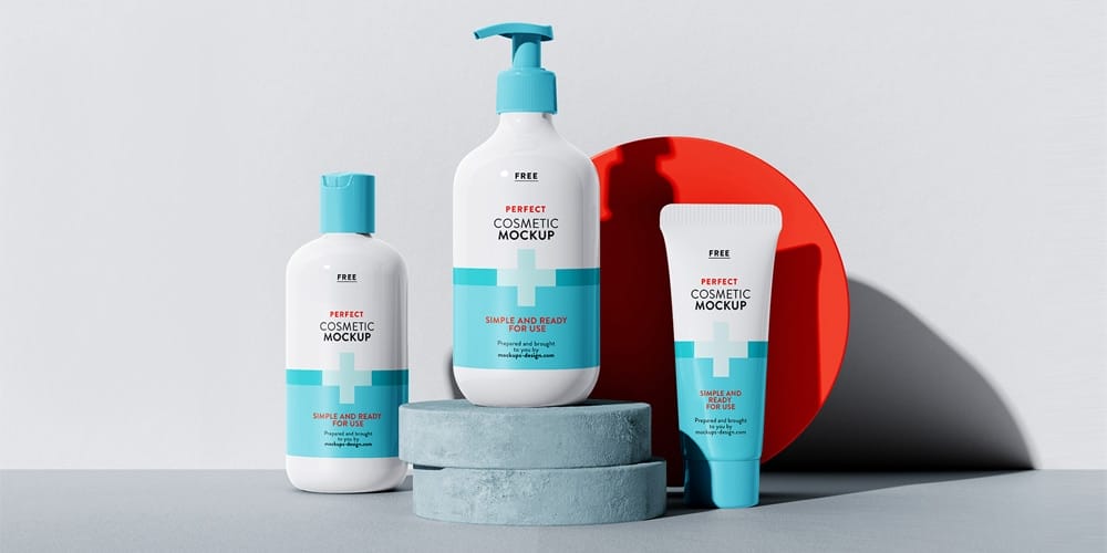 Best Free Scene Creators for Designers 130 Cosmetics Mockups