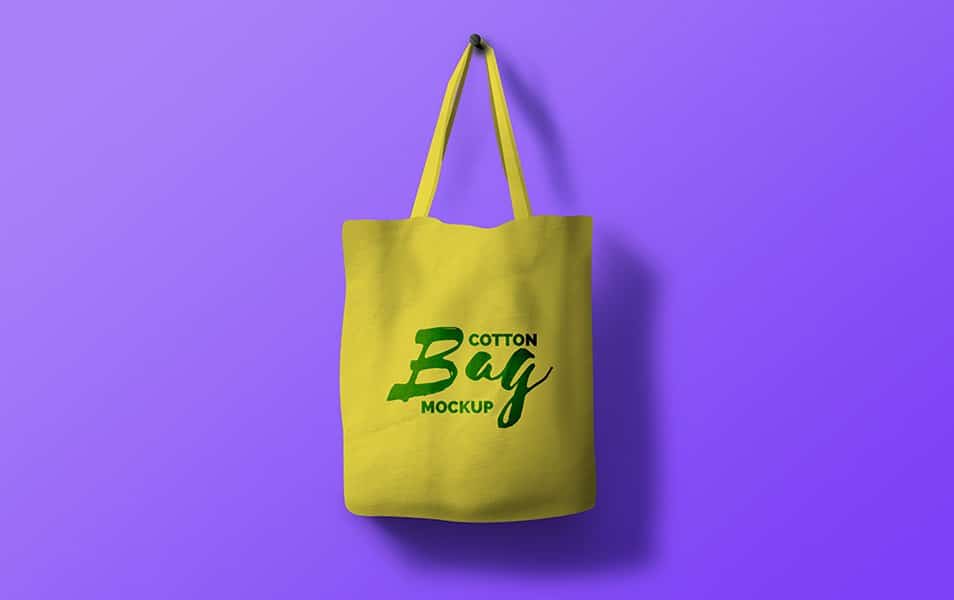 Cotton Bag Mockup PSD