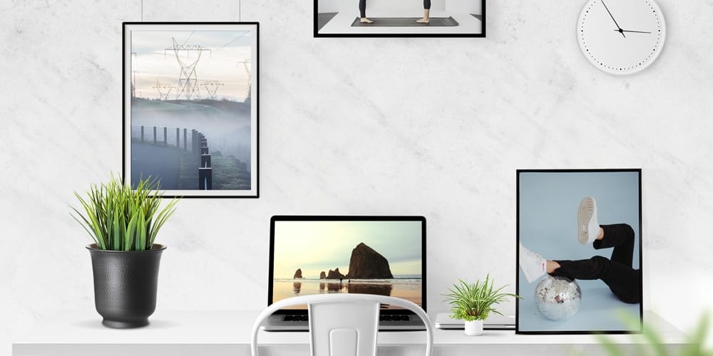 Best Free Scene Creators for Designers 36 Desk Scene Creator Mockup