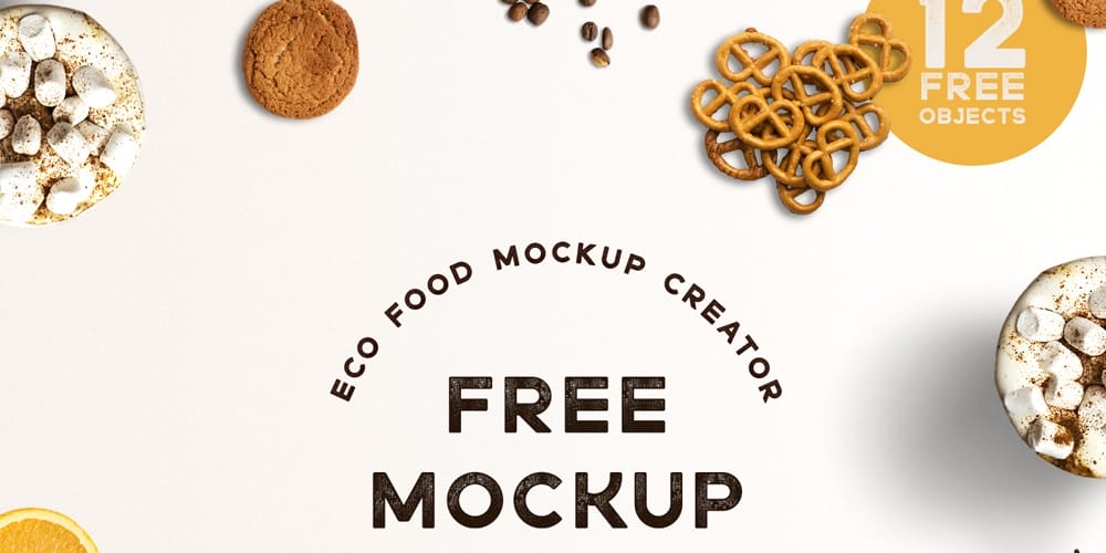 Best Free Scene Creators for Designers 24 Eco Food Mockup Creator