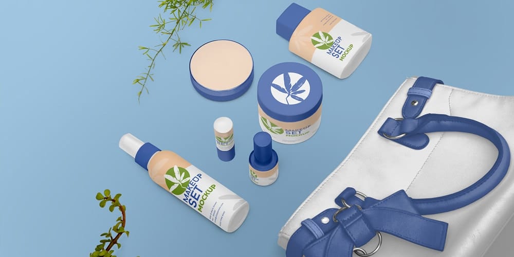 Best Free Scene Creators for Designers 155 Fashionable Cosmetic Mockup