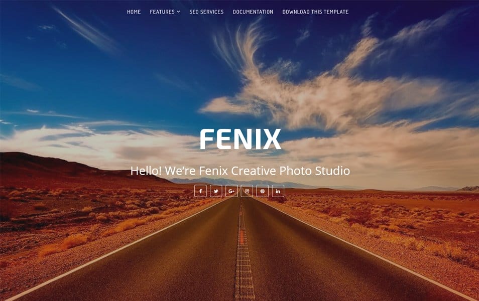 300+ Best Free Responsive Blogger Templates 2025 285 Fenix Portfolio Responsive Blogger Template