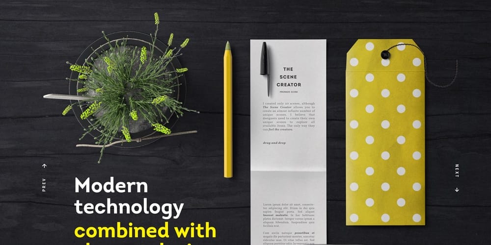 Best Free Scene Creators for Designers 138 Folded Paper And Envelopes Mockup