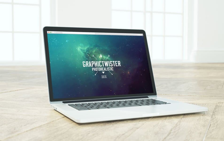 The Ultimate Collection of 2000+ Free Mockup Templates PSD Designs 50 MacBook On The Floor