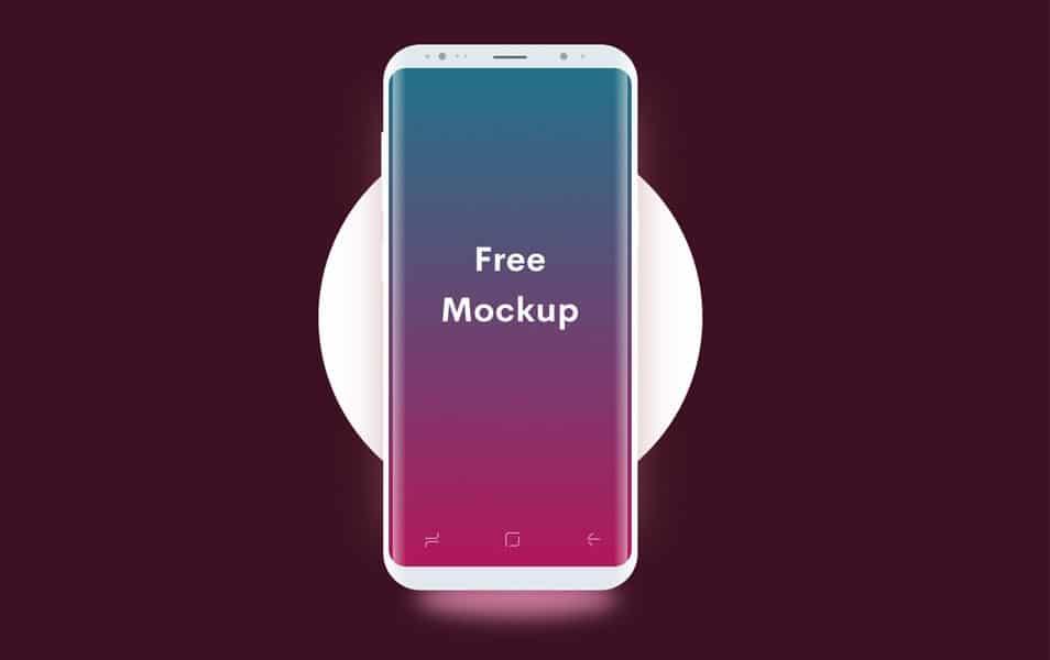 50+ Best Samsung Galaxy S8 Mockup Templates 6 Minimal Light Samsung Galaxy S8 Mockup