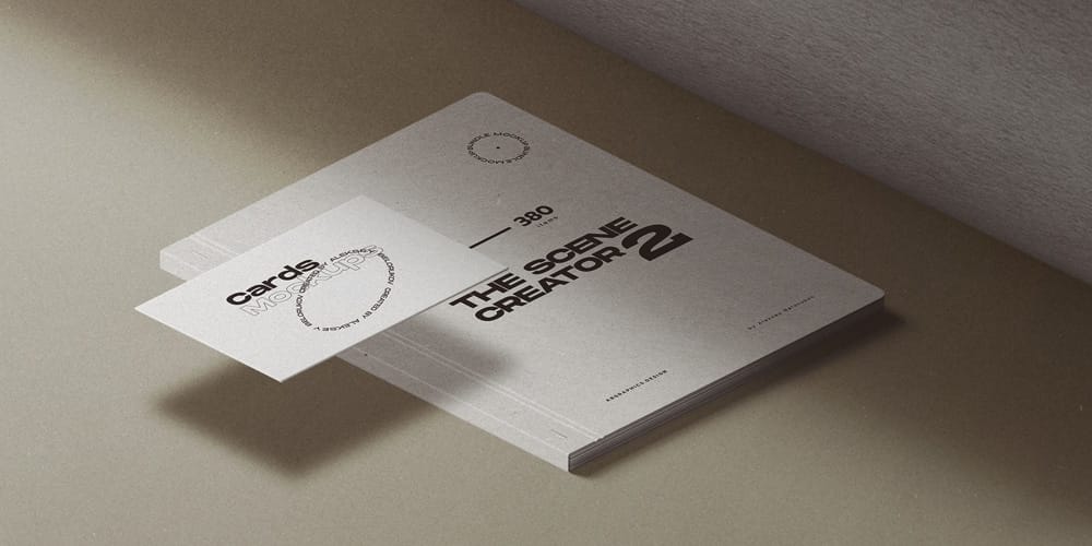 Best Free Scene Creators for Designers 161 Notepad And Business Mockups