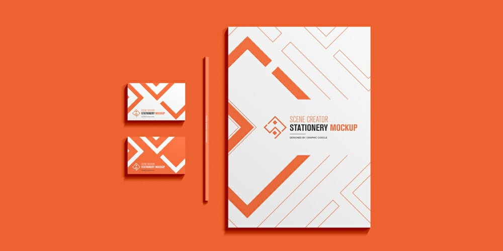 Best Free Scene Creators for Designers 8 Scene Creator Stationery Mockup