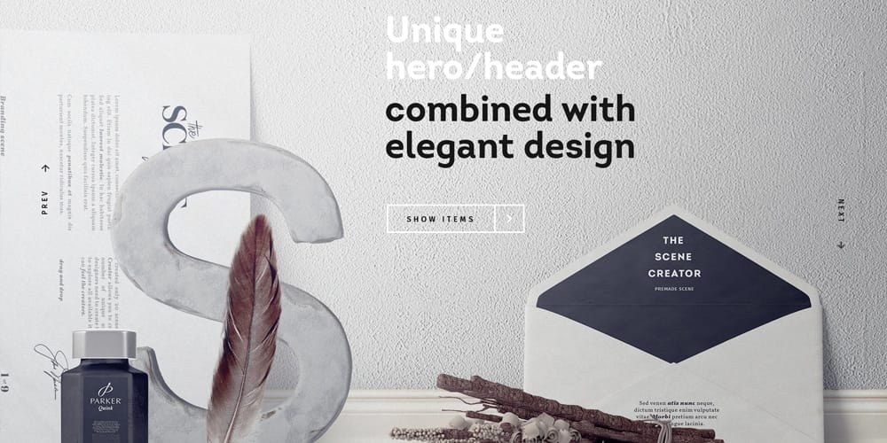 Best Free Scene Creators for Designers 122 Stylish Scene Envelope Mockup