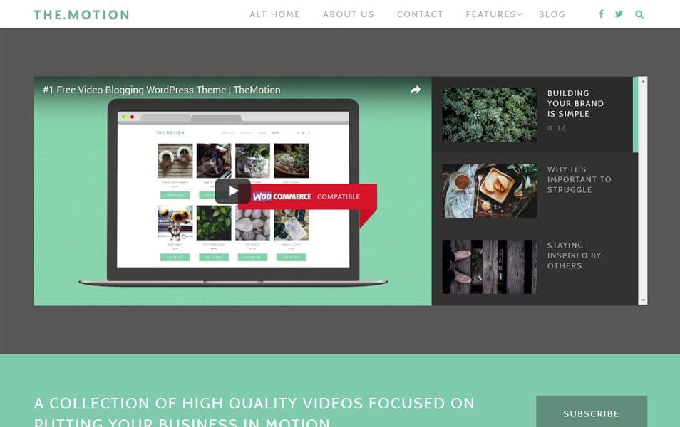 300+ Best Responsive WordPress Themes 231 TheMotion Lite Responsive WordPress Theme