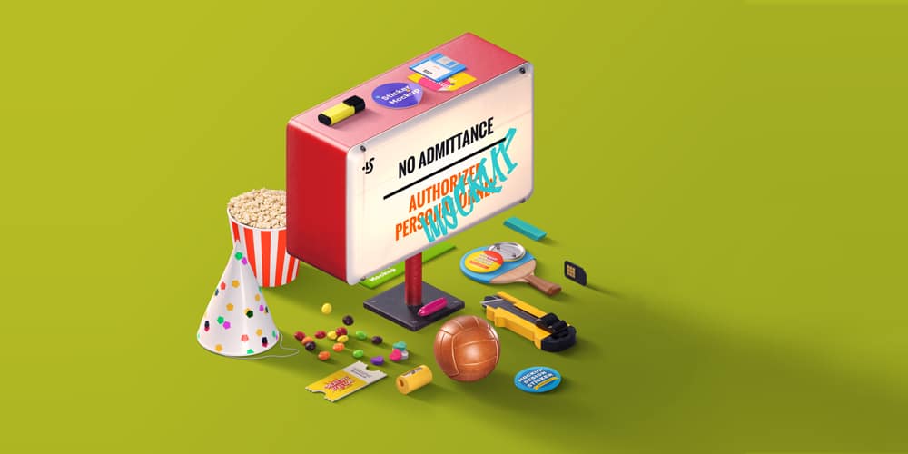 Best Free Scene Creators for Designers 129 WuHoo Scene Mockups and Items