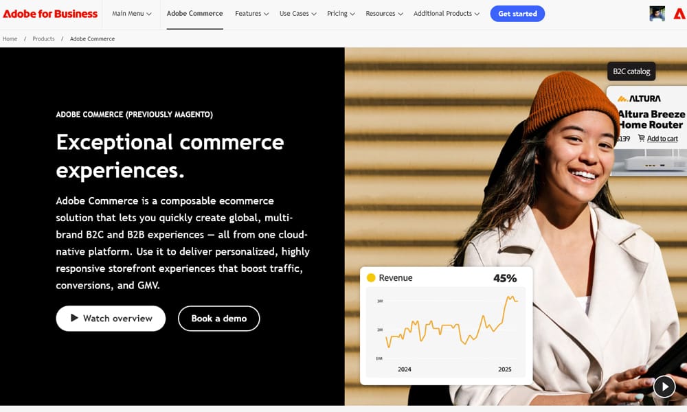 Top eCommerce Platforms 2025 28 Adobe Commerce