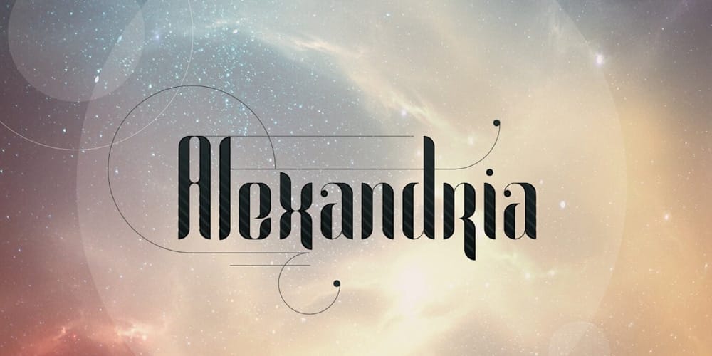 Alexandria Font