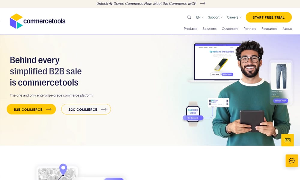 Top eCommerce Platforms 2025 36 Commercetools