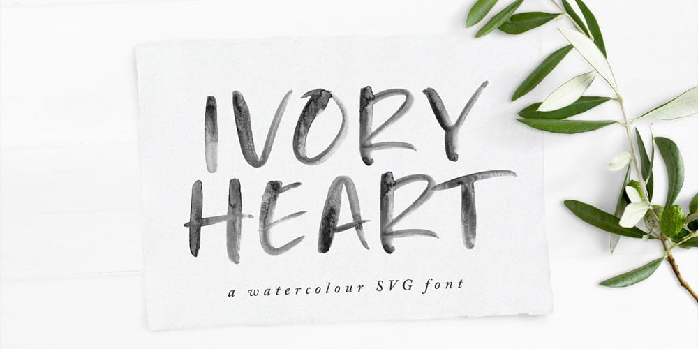 200+ Great Free Fonts for Designers 548 Ivory-Heart-Font