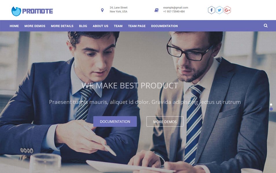 Promote Responsive WordPress Theme