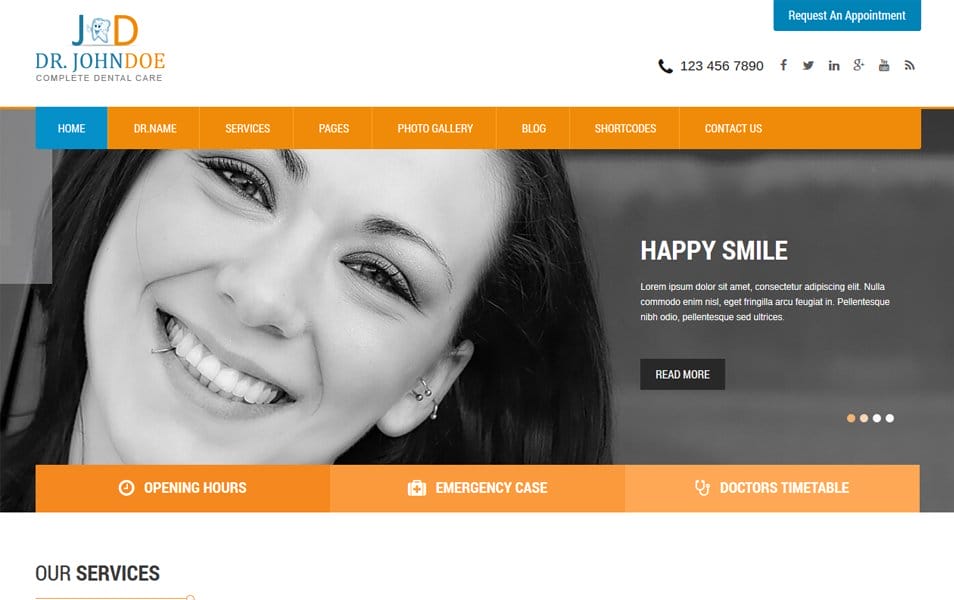 SKT Toothy Responsive WordPress Theme