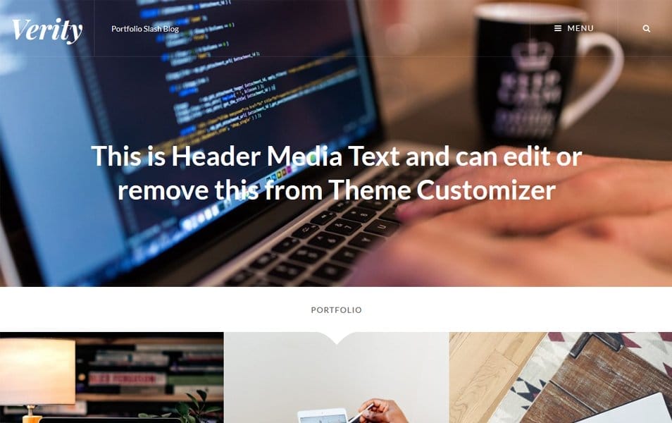 150+ Best Free Wordpress Portfolio Themes 2025 25 Verity Responsive WordPress Theme