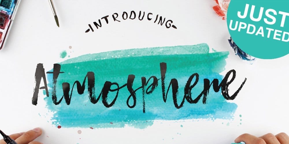 200+ Great Free Fonts for Designers 557 Atmosphere Font