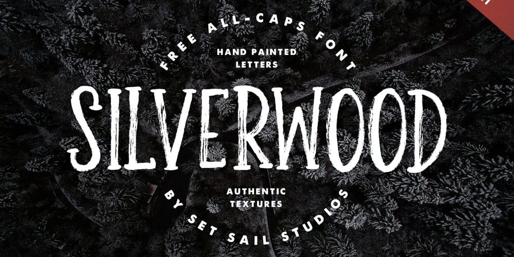 200+ Great Free Fonts for Designers 554 Silverwood Font