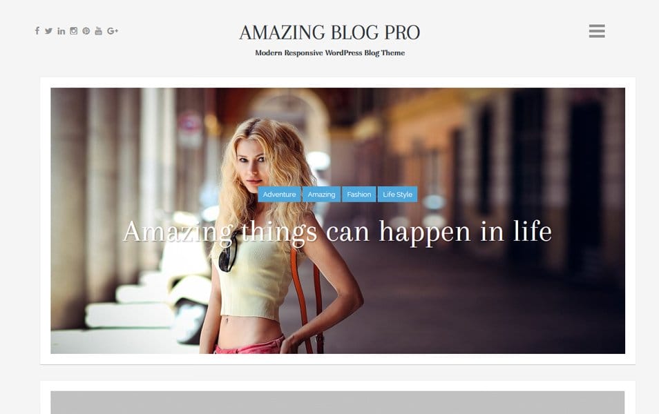 50+ Popular Free Personal Blog WordPress Themes 2024 16 Amazing Blog