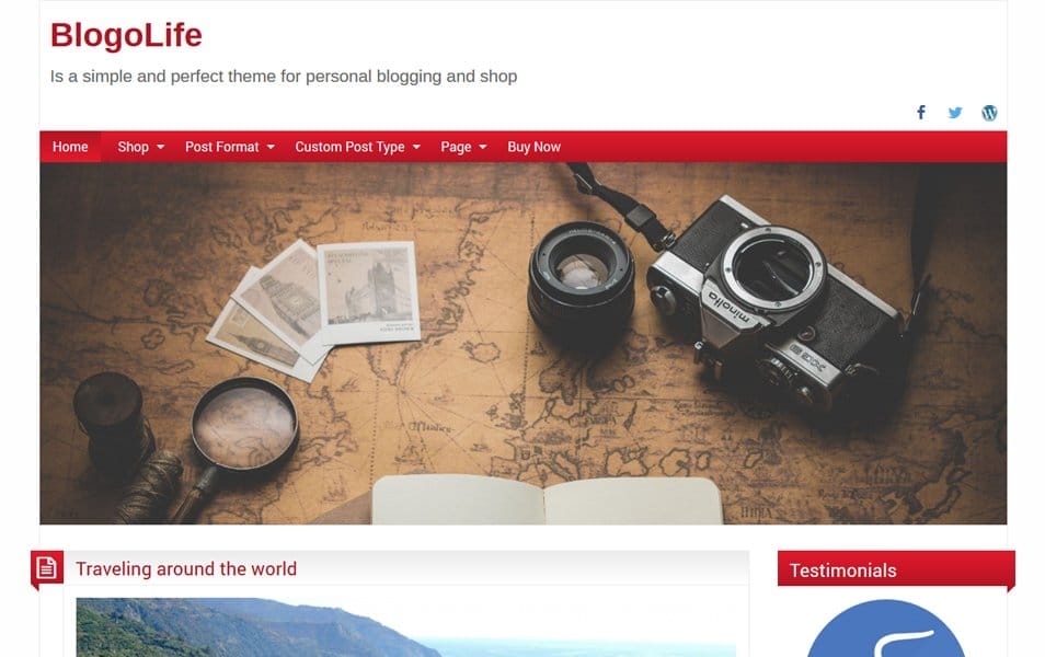 50+ Popular Free Personal Blog WordPress Themes 2024 22 BlogoLife
