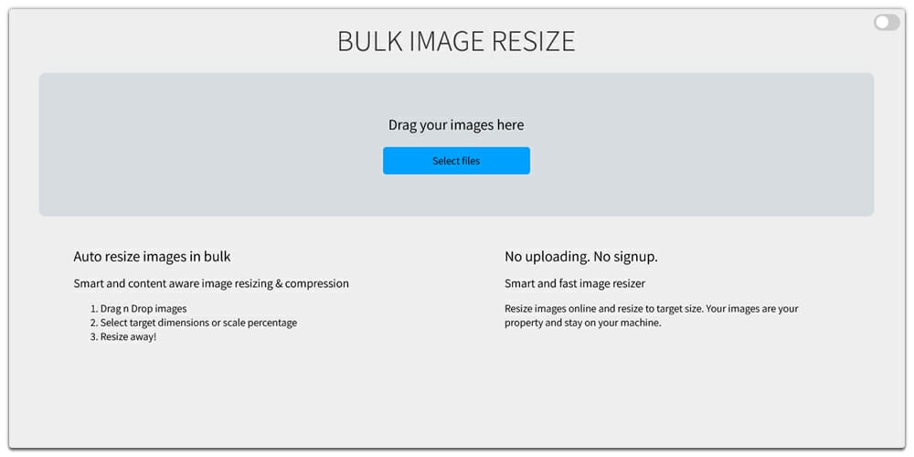 The Best Image Optimization Tools 43 Bulk Image Resize