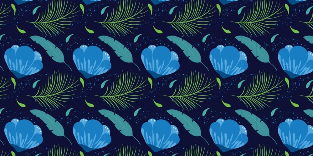 Ultimate Collection of Free Patterns 83 Flower and Leaves Pattern Vector