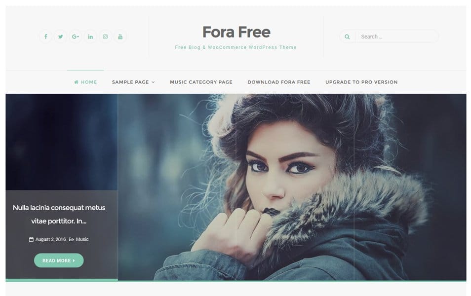 50+ Popular Free Personal Blog WordPress Themes 2024 29 Fora