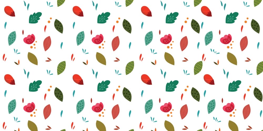 Ultimate Collection of Free Patterns 87 Forest Leaves Pattern Vector