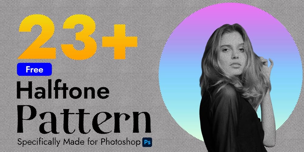 Ultimate Collection of Free Patterns 68 Halftone Pattern Photoshop