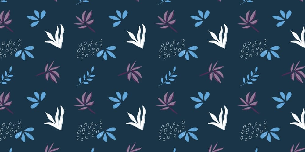 Ultimate Collection of Free Patterns 85 Leaves Pattern Vector