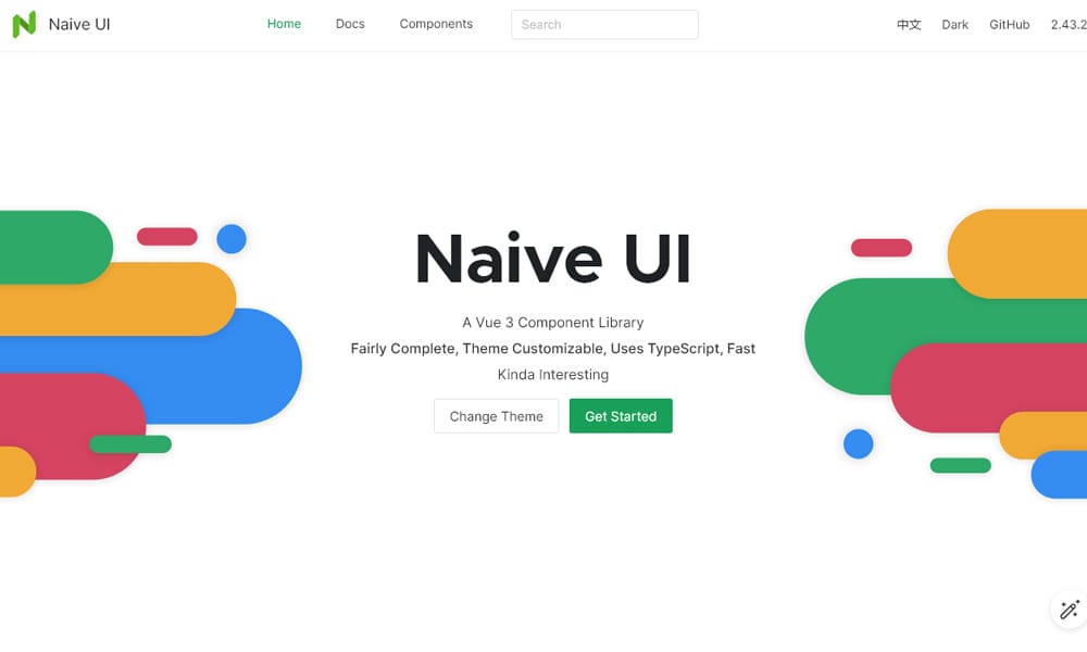25+ Best Vue.js Frameworks 31 Naive UI