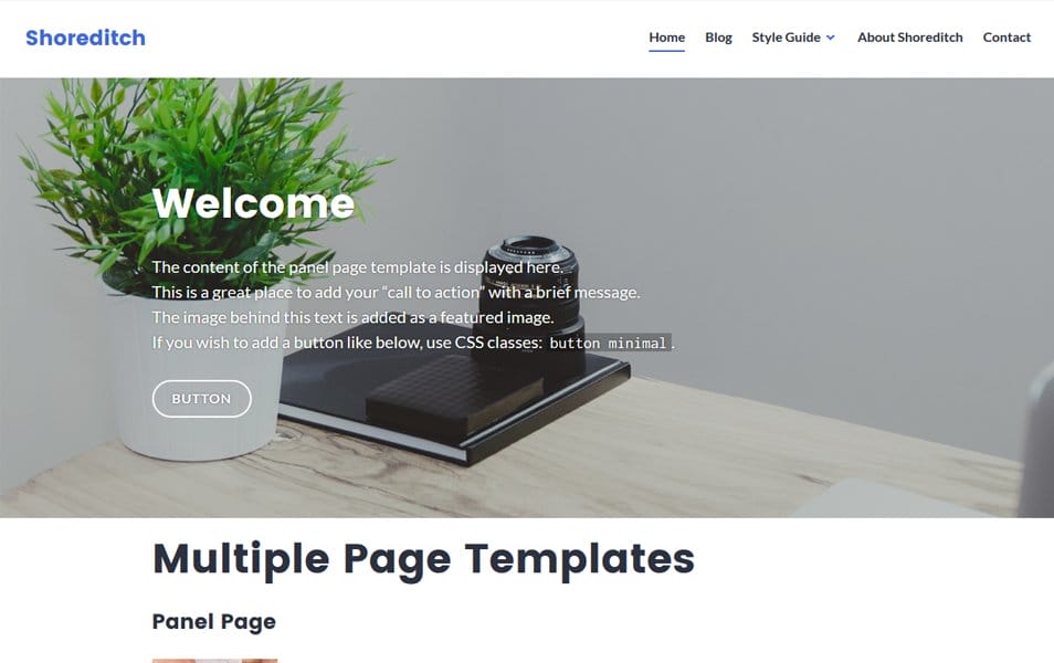 50+ Popular Free Personal Blog WordPress Themes 2024 31 Shoreditch