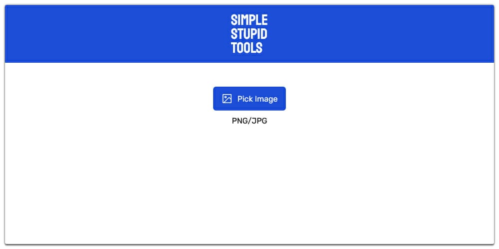 The Best Image Optimization Tools 56 Simple Stupid Image Compressor