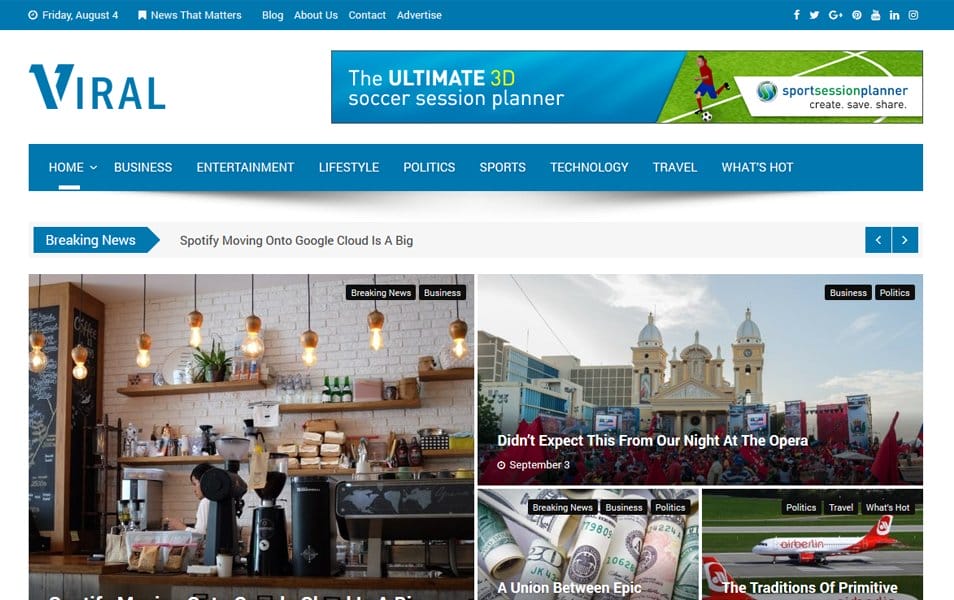 50+ Popular Free Personal Blog WordPress Themes 2024 36 Viral