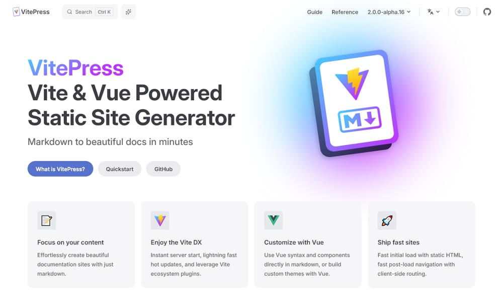 25+ Best Vue.js Frameworks 36 VitePress