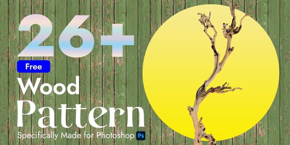 Ultimate Collection of Free Patterns 23 Wood Pattern Photoshop