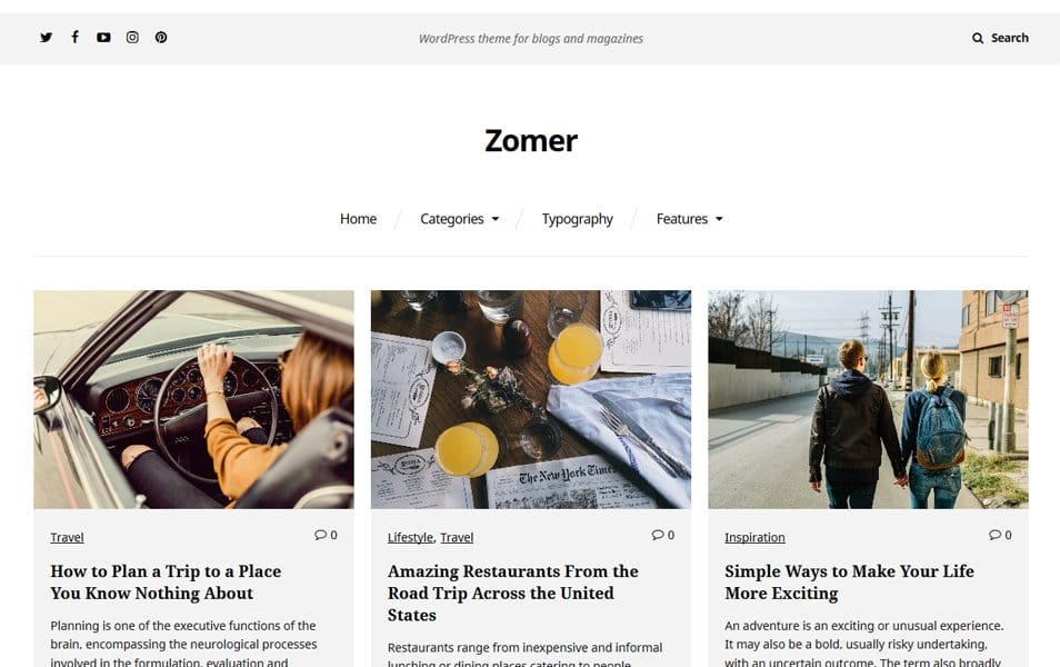 50+ Popular Free Personal Blog WordPress Themes 2024 27 Zomer