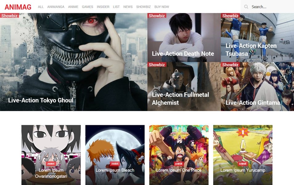 300+ Best Free Responsive Blogger Templates 2025 459 Animag Responsive Blogger Template