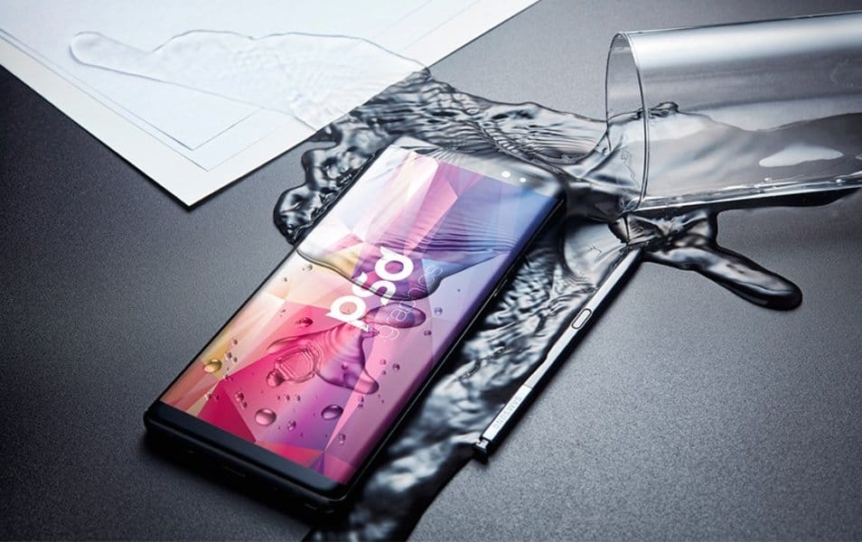 Samsung Galaxy Note 8 Mockup PSD