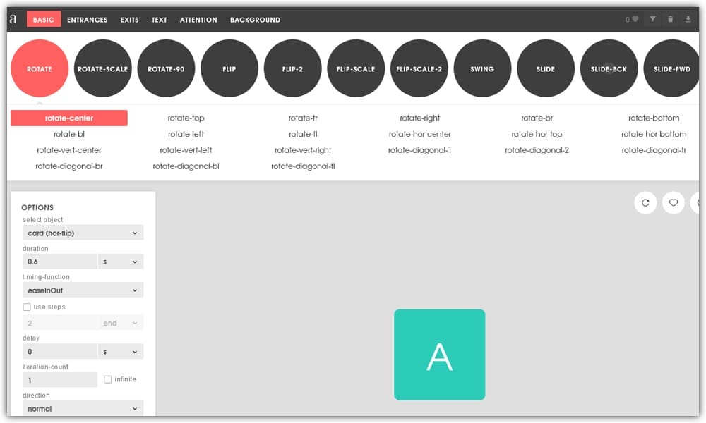 The Ultimate Collection of CSS Generators 26 Animista